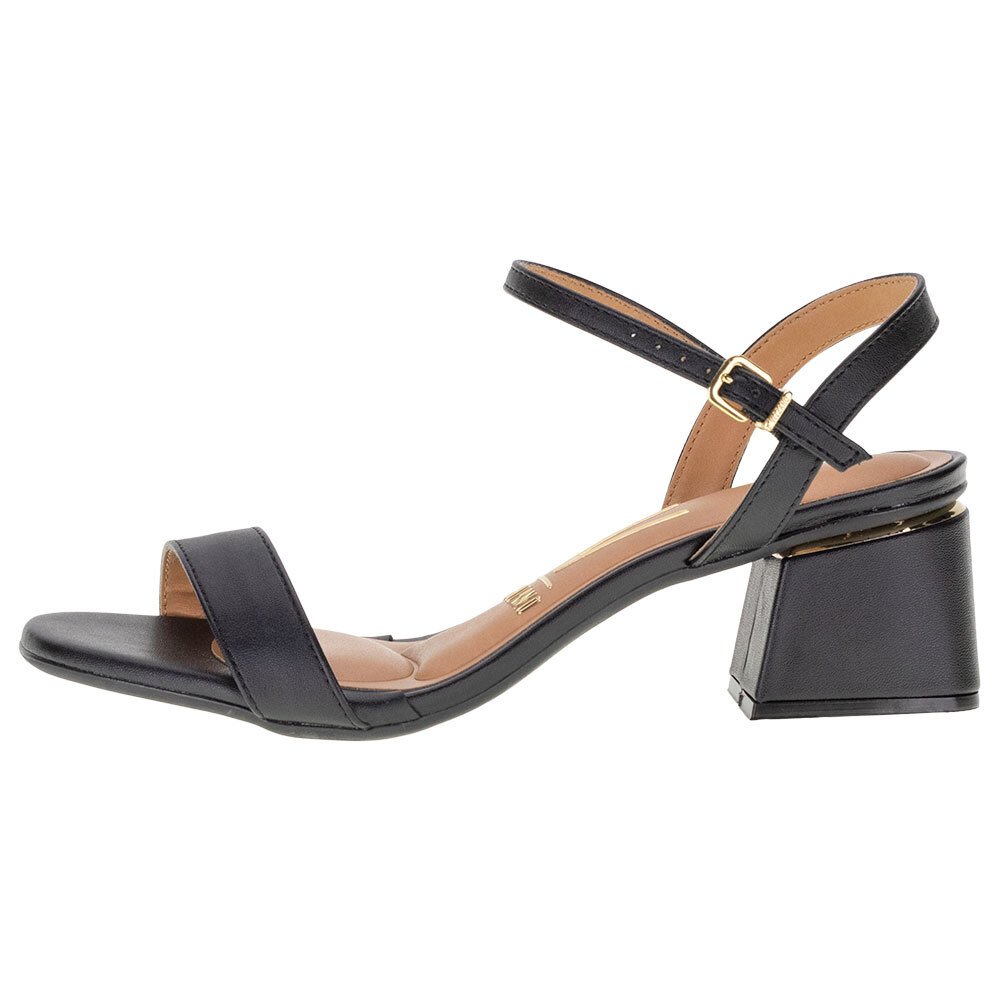 SANDÁLIA FEMININA SALTO GROSSO VIZZANO - 6428101  Preto 2