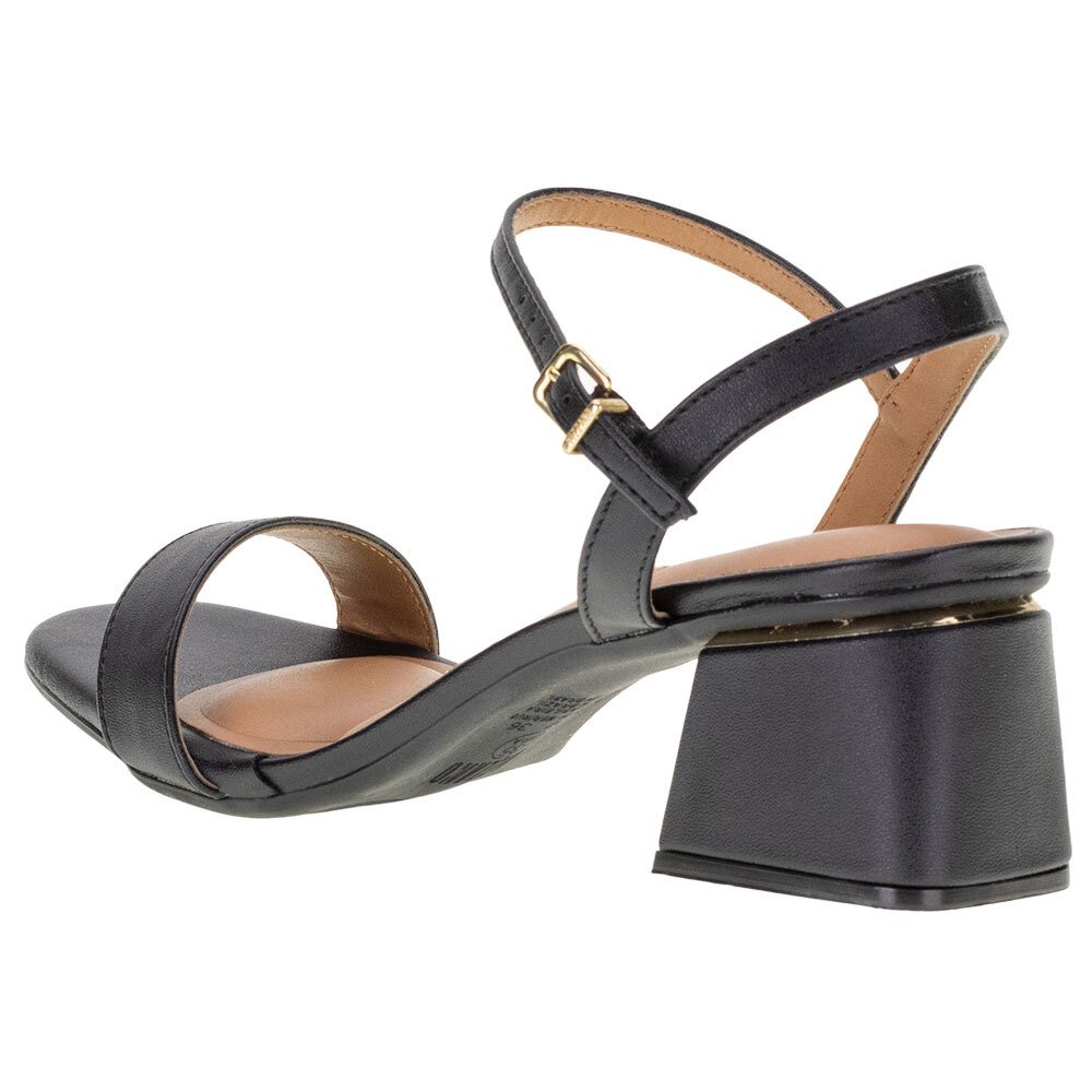 SANDÁLIA FEMININA SALTO GROSSO VIZZANO - 6428101  Preto 3
