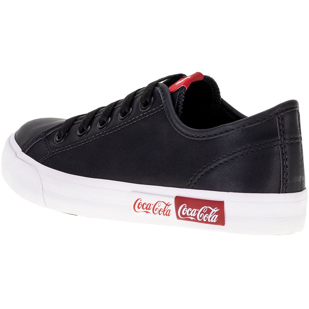 TÊNIS FEMININO BLEND BASIC TOWN COCA-COLA - CC2188  Preto 3
