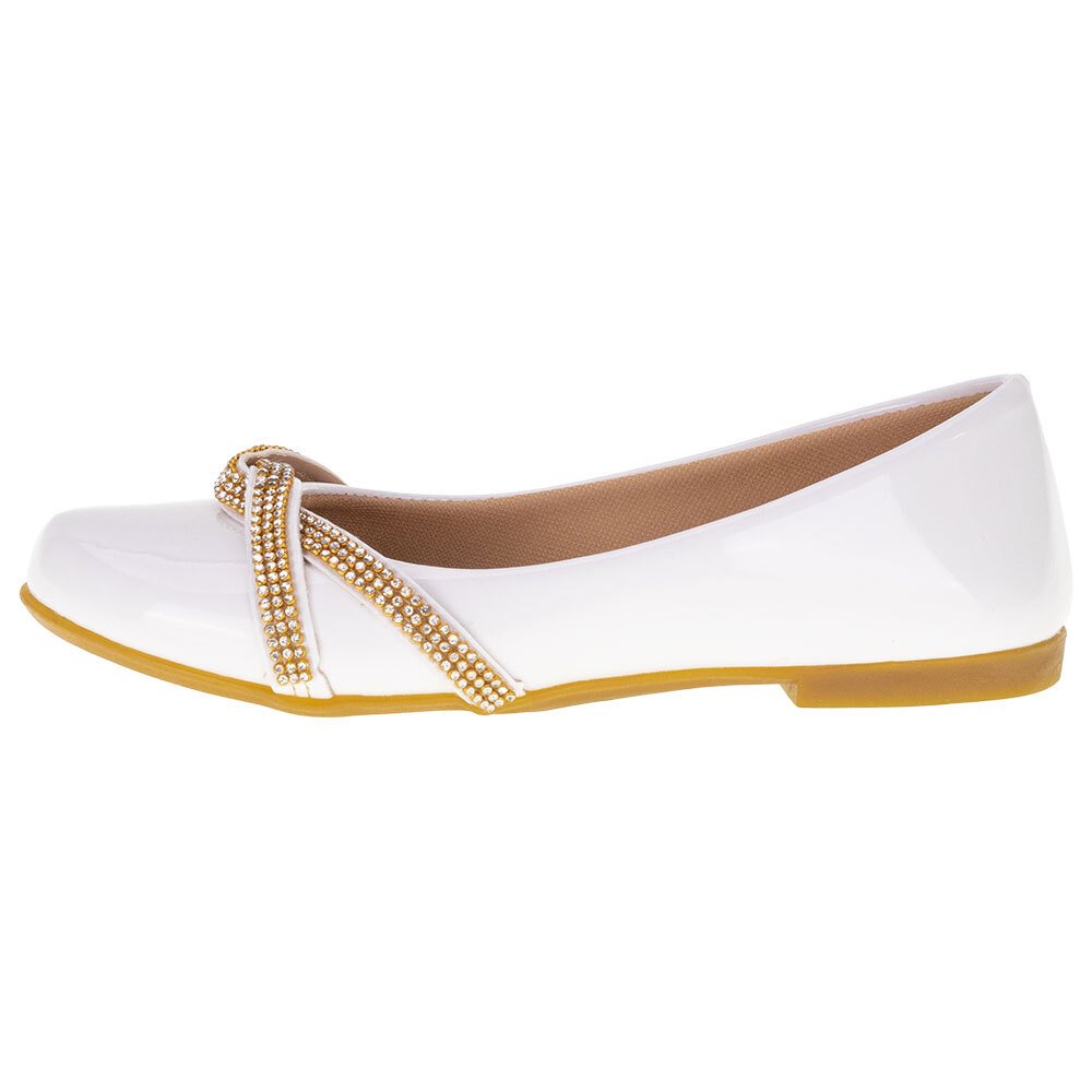 SAPATILHA INFANTIL FEMININA LALILU - C01  Branco 2