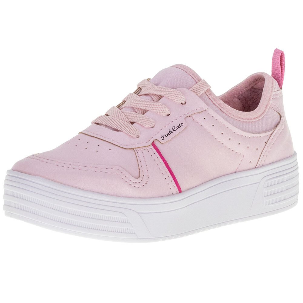 TÊNIS INFANTIL FEMININO PINK CATS - V2932 