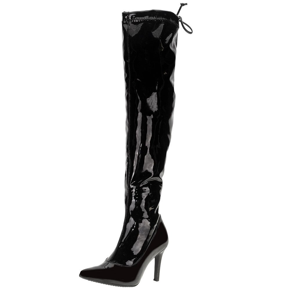 BOTA FEMININA OVER THE KNEE VIZZANO - 3049241  Preto 1