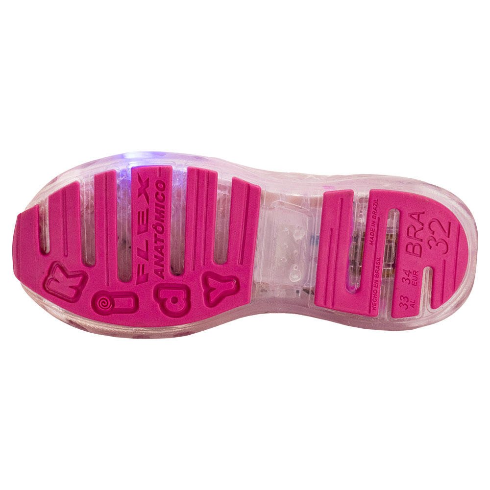 TÊNIS INFANTIL LED LIGHT KIDY - 0351079 Rosa 4