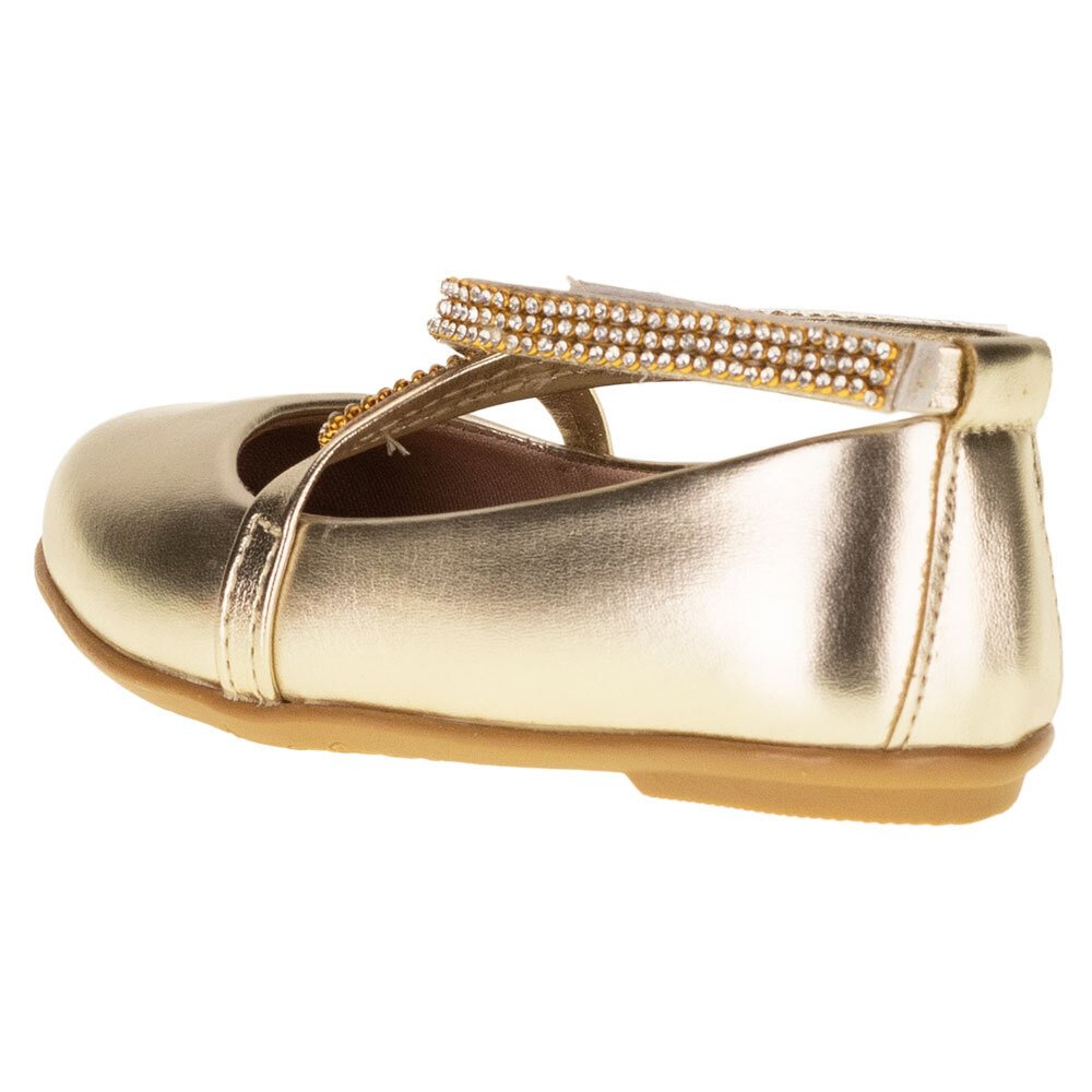 SAPATILHA INFANTIL FEMININA NATHIELLY - 005146 Dourado 3