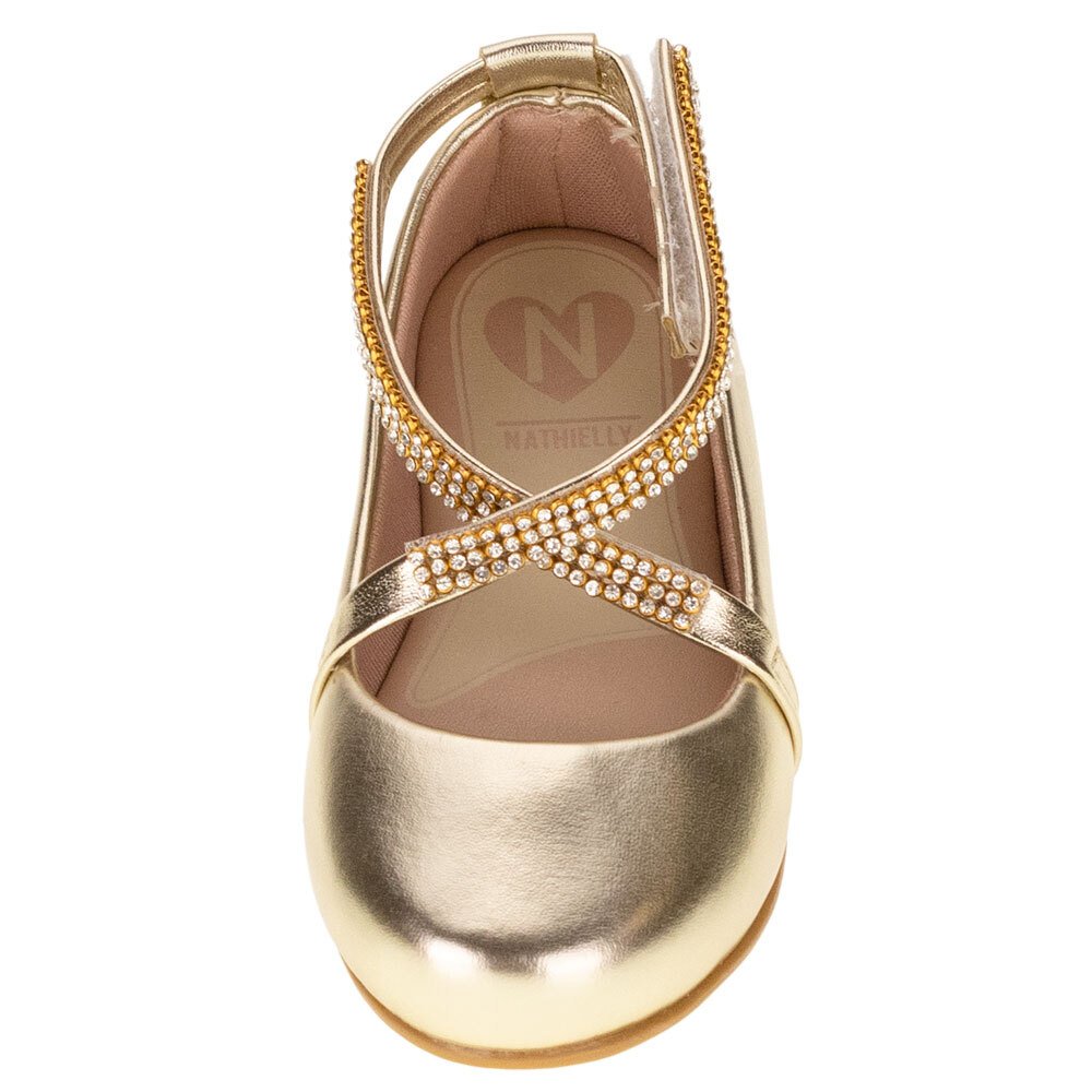 SAPATILHA INFANTIL FEMININA NATHIELLY - 005146 Dourado 5