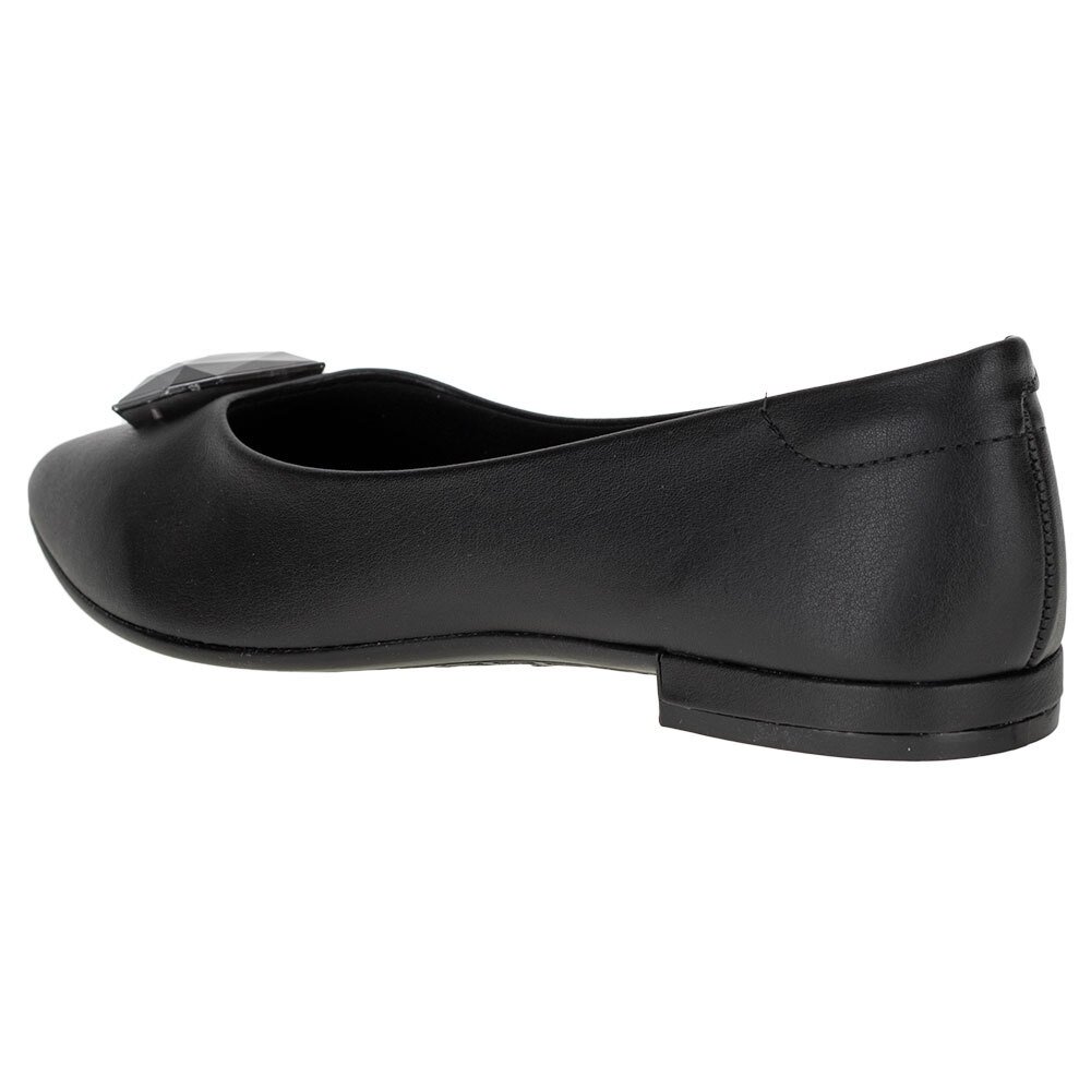 SAPATILHA FEMININA FLAT MOLECA - 5785101  Preto 3
