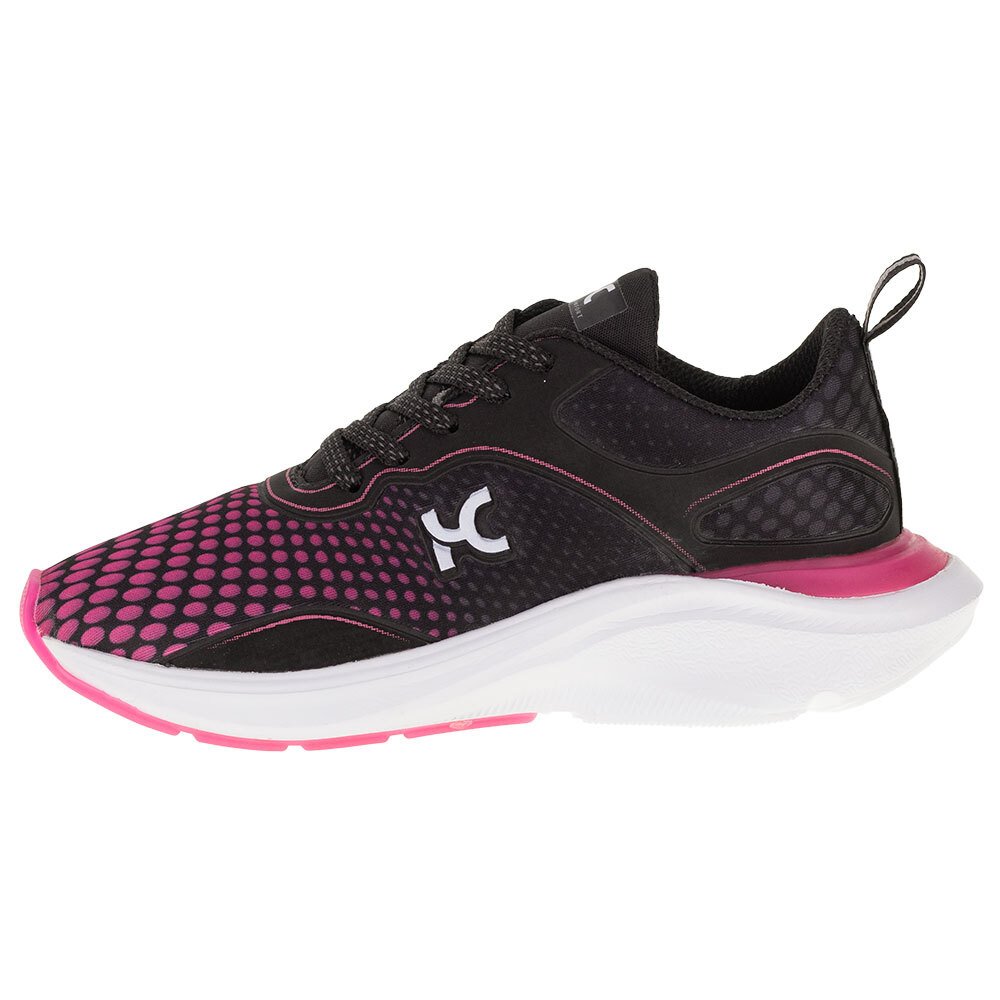 TÊNIS FEMININO KICK CONFORT RUN 1 BOX 200 - KC2267  Preto 2