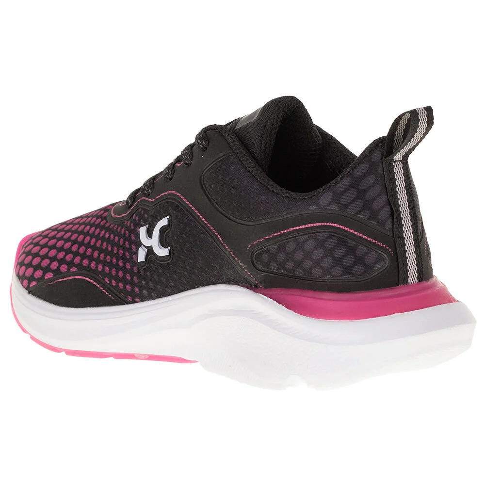 TÊNIS FEMININO KICK CONFORT RUN 1 BOX 200 - KC2267  Preto 3