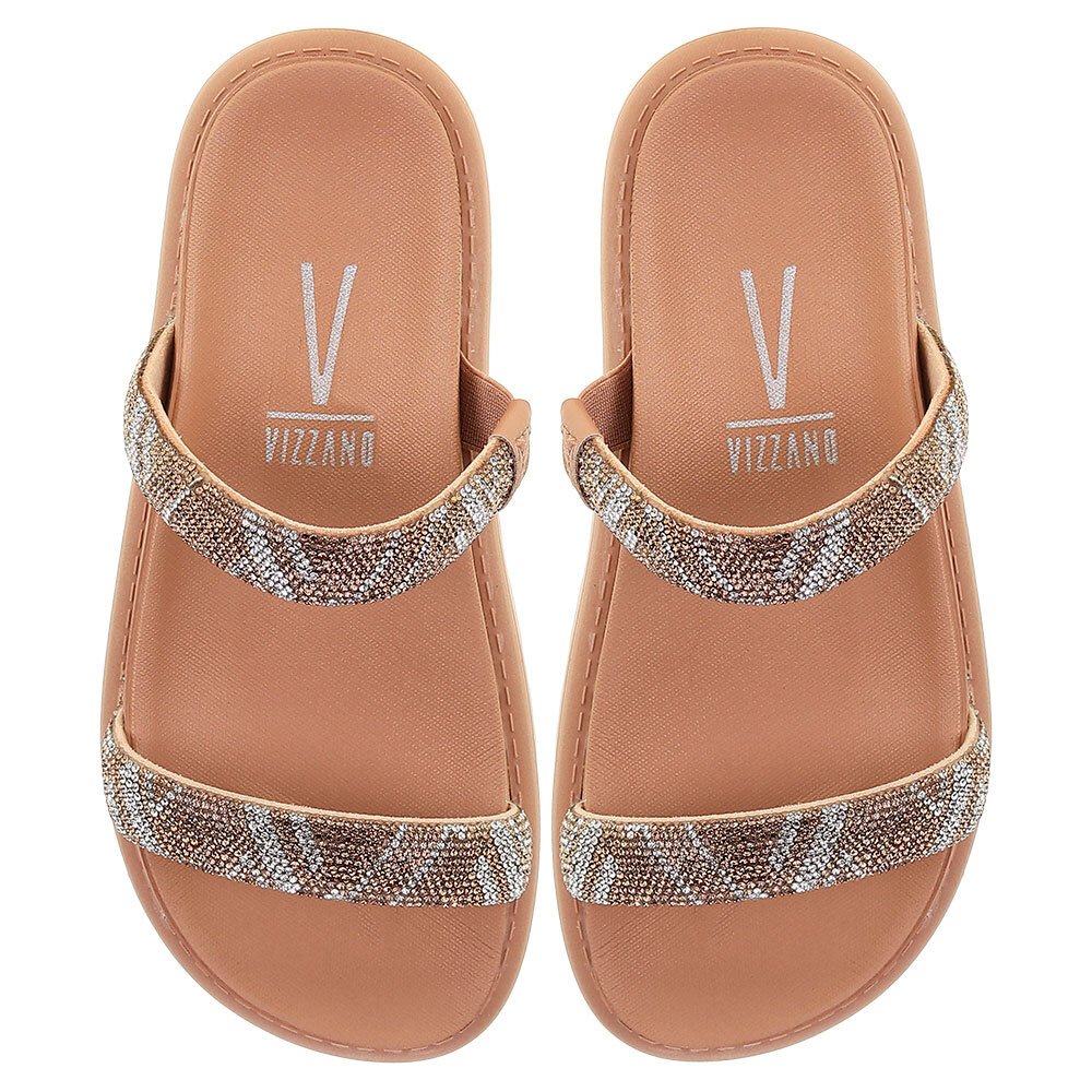 TAMANCO FEMININO SALTO BAIXO VIZZANO - 6459110  Bege 5