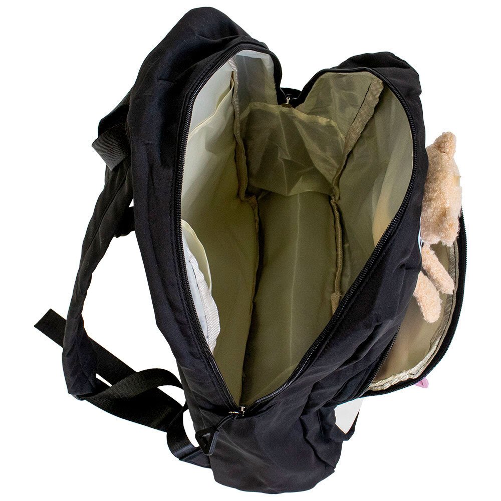 MOCHILA FEMININA ARARA DOURADA - RY6679 Preto 4