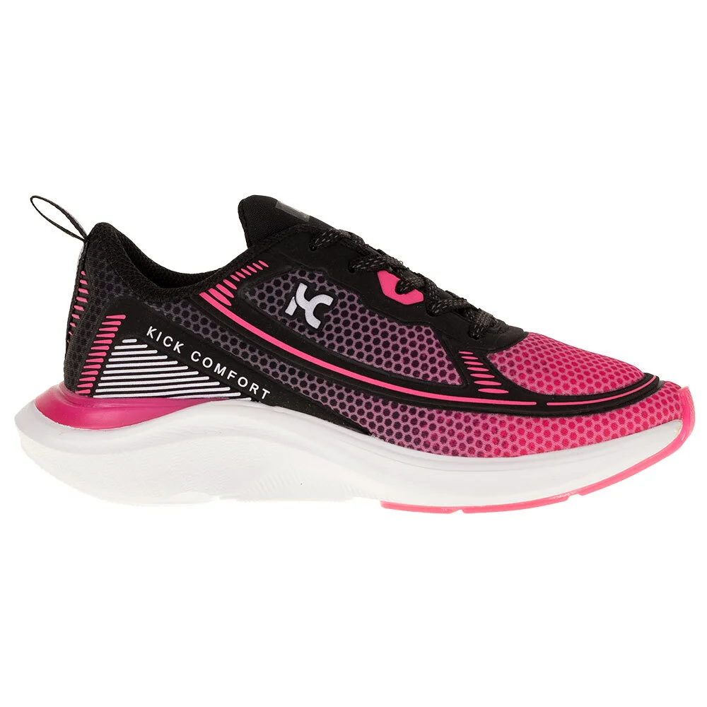 TÊNIS FEMININO KICK CONFORT VANTAGE BOX 200 - KC2266  Preto 5