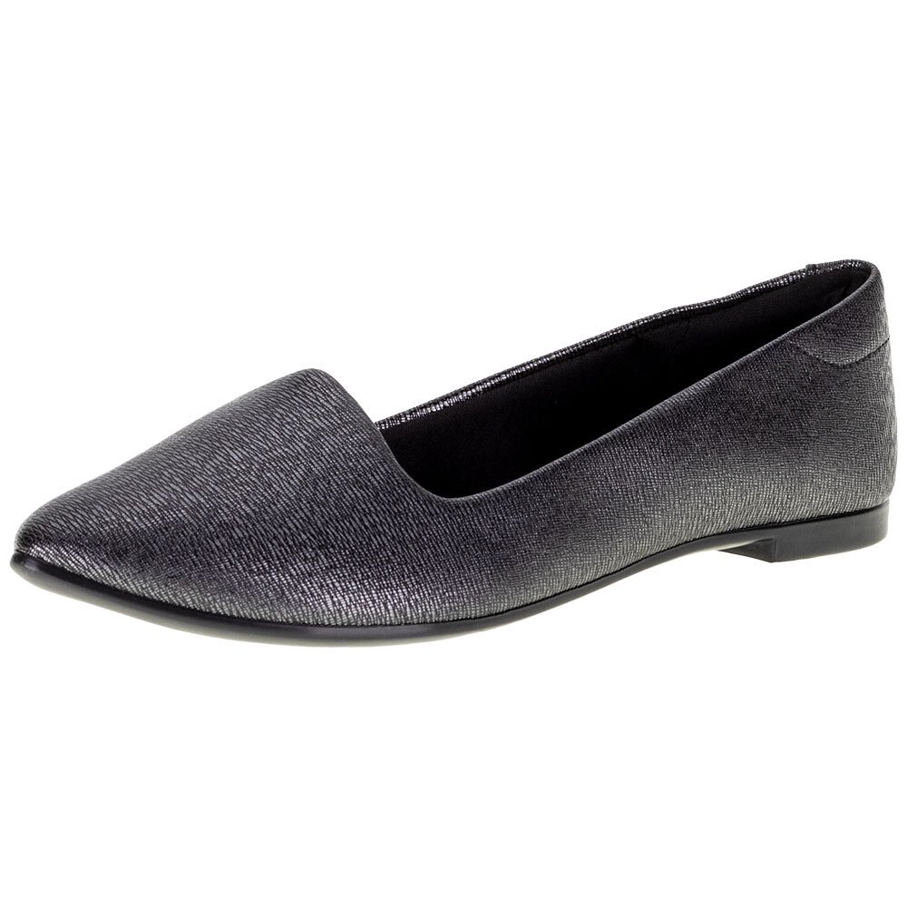 SAPATILHA FEMININA FLAT MOLECA - 5635816  Preto 1