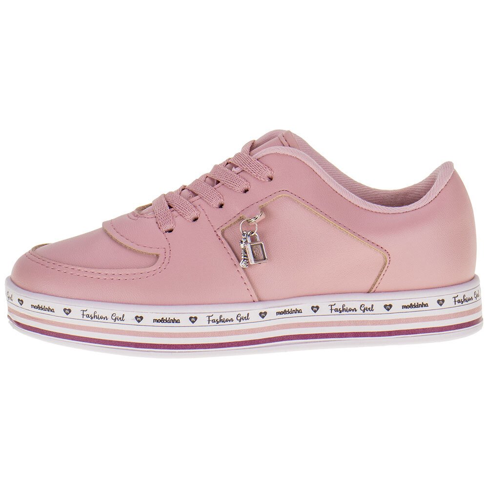 TÊNIS INFANTIL MOLEKINHA - 25201907  Rosa 2