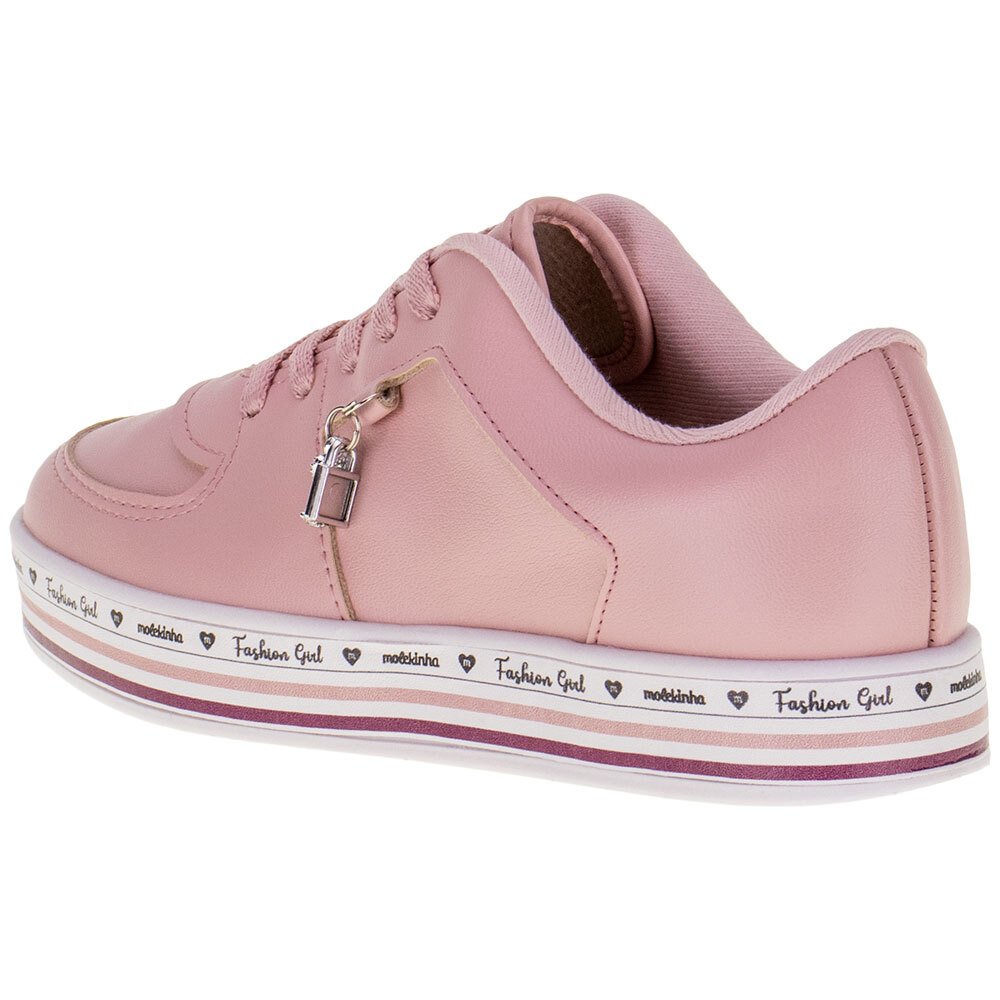 TÊNIS INFANTIL MOLEKINHA - 25201907  Rosa 3