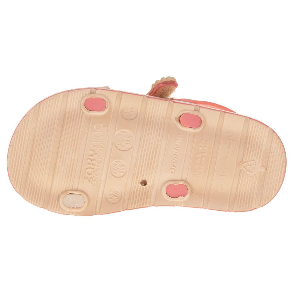 SANDÁLIA INFANTIL CONFETE ZAXYNINA - 18820  Laranja 4