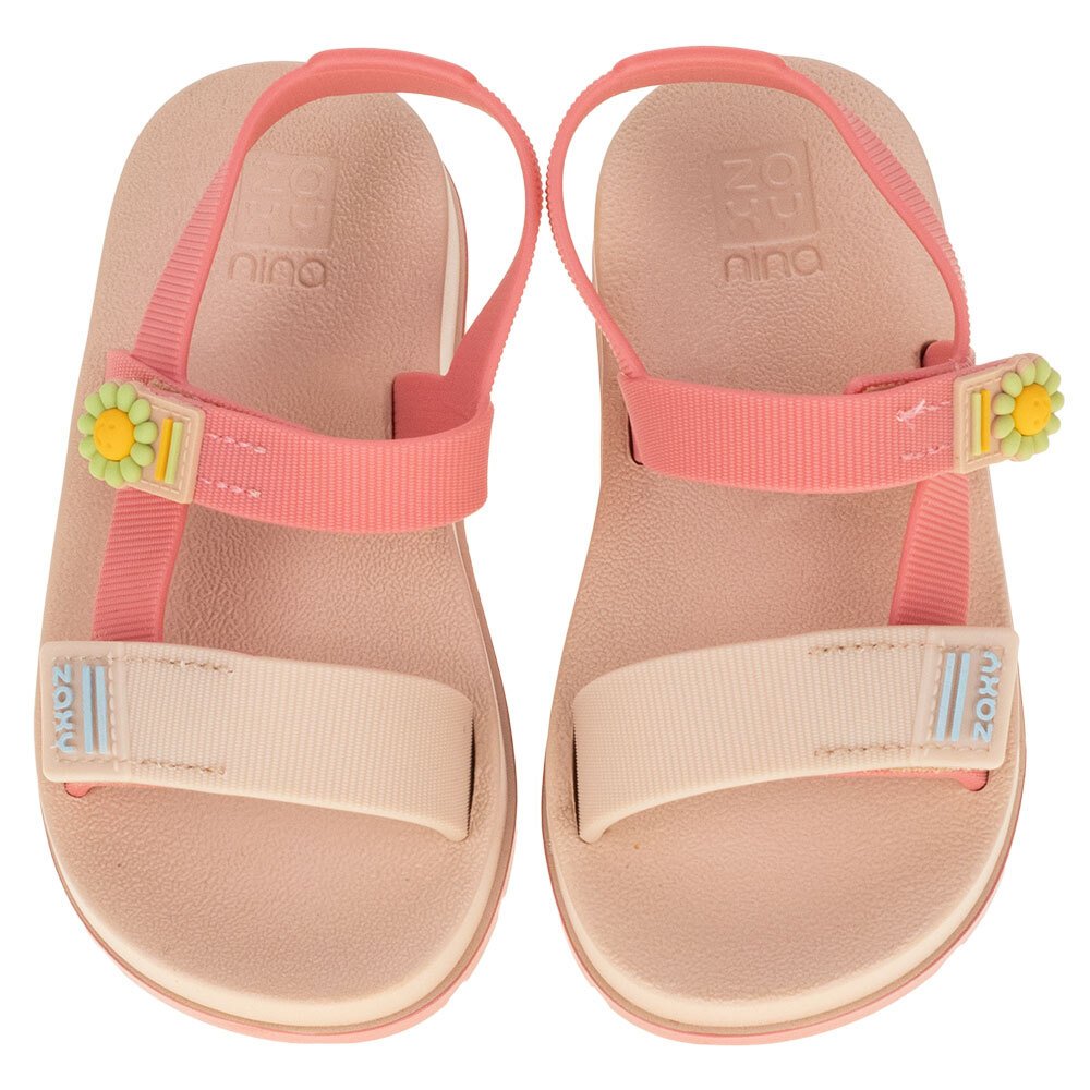 SANDÁLIA INFANTIL CONFETE ZAXYNINA - 18820  Laranja 5