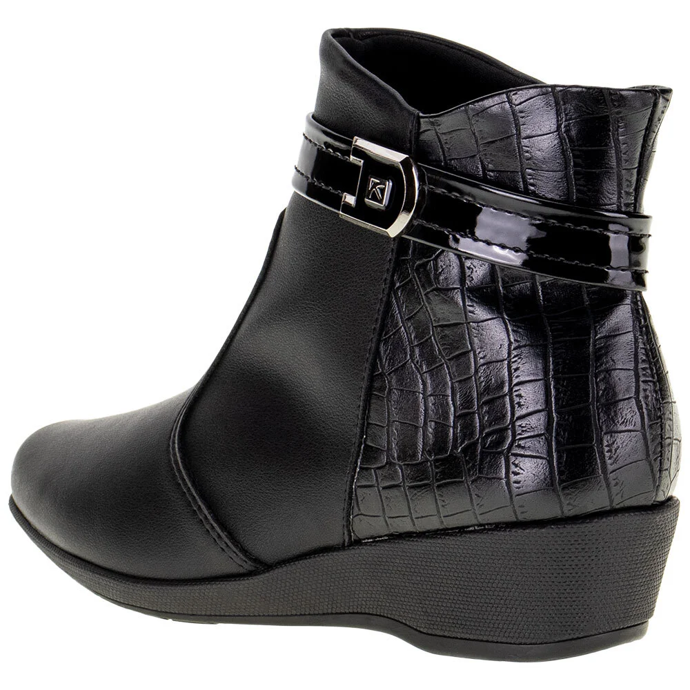 BOTA FEMININA CANO BAIXO PICCADILLY - 143194 Preto 3