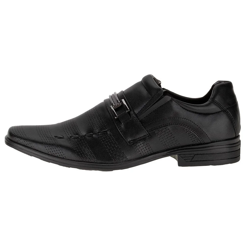SAPATO MASCULINO SOCIAL BKARELLUS - 832  Preto 2