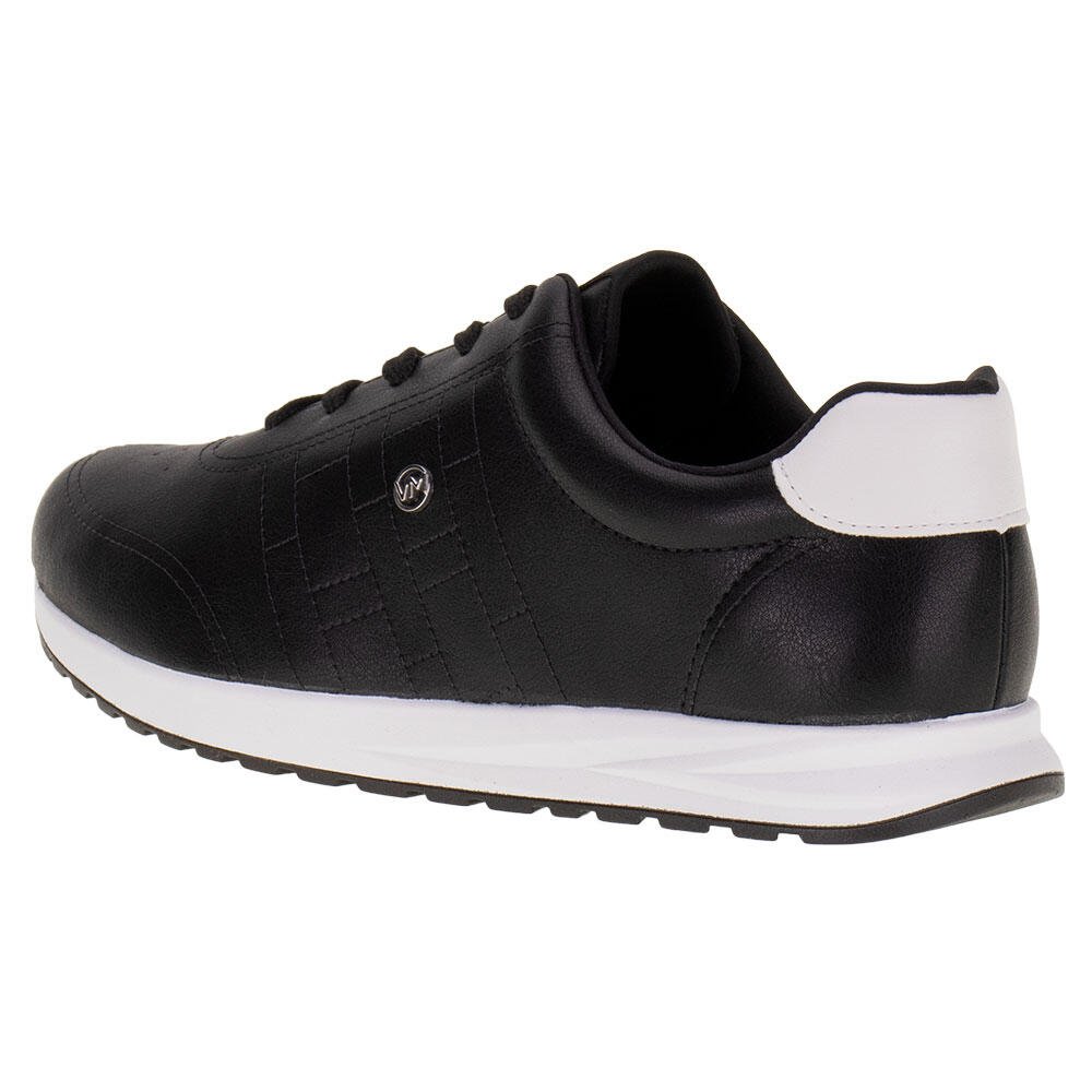 TÊNIS FEMININO VIA MARTE - 23210301  Preto/Branco 3