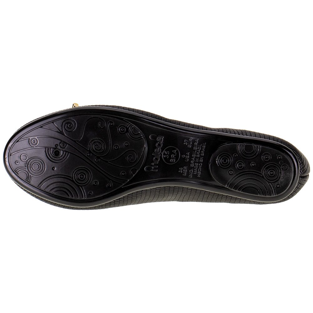 SAPATILHA FEMININA FLAT MOLECA - 50941604  Preto 4