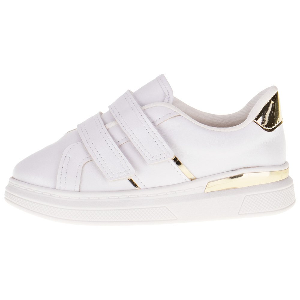 TÊNIS INFANTIL FEMININO MOLEKINHA - 2553110  Branco 2