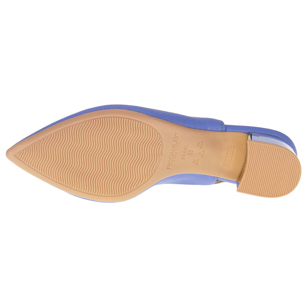 SAPATO FEMININO SALTO GROSSO PICCADILLY - 739131  Azul 4