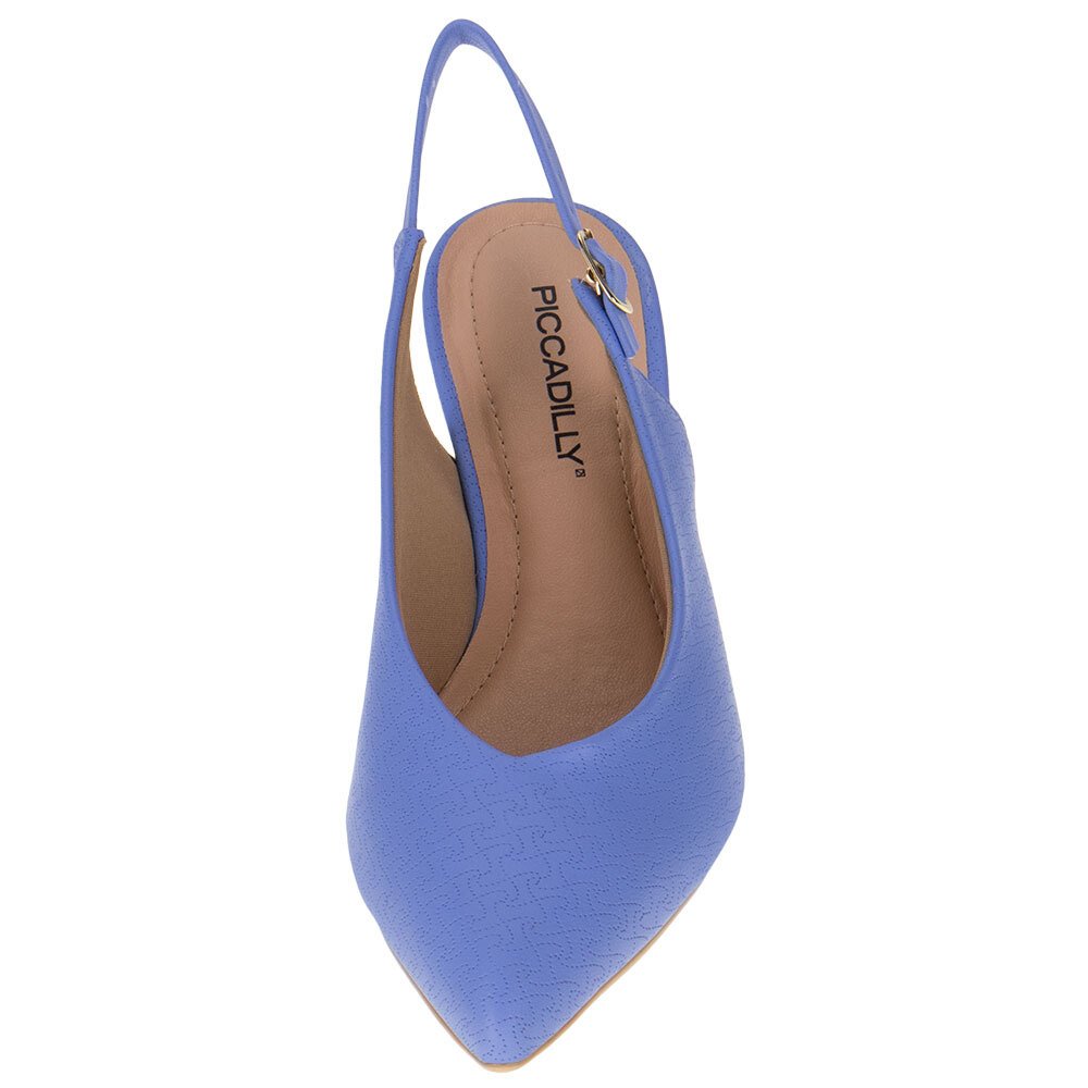 SAPATO FEMININO SALTO GROSSO PICCADILLY - 739131  Azul 5