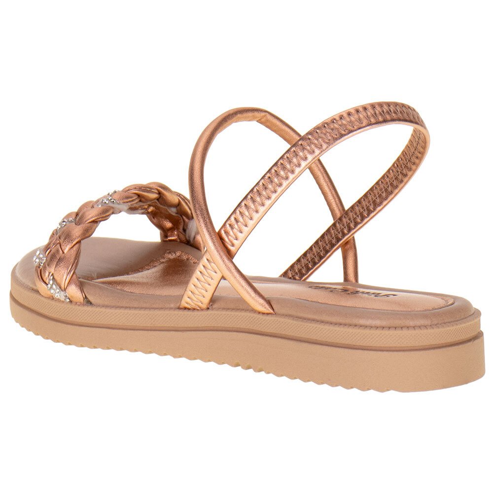 SANDÁLIA INFANTIL FEMININA PINK CATS - V3762  Dourado 3