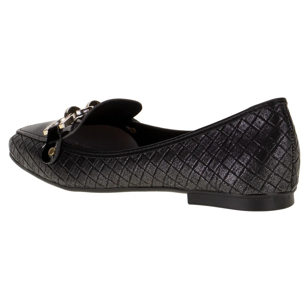 SAPATILHA FEMININA MOLECA - 5737211  Preto 3