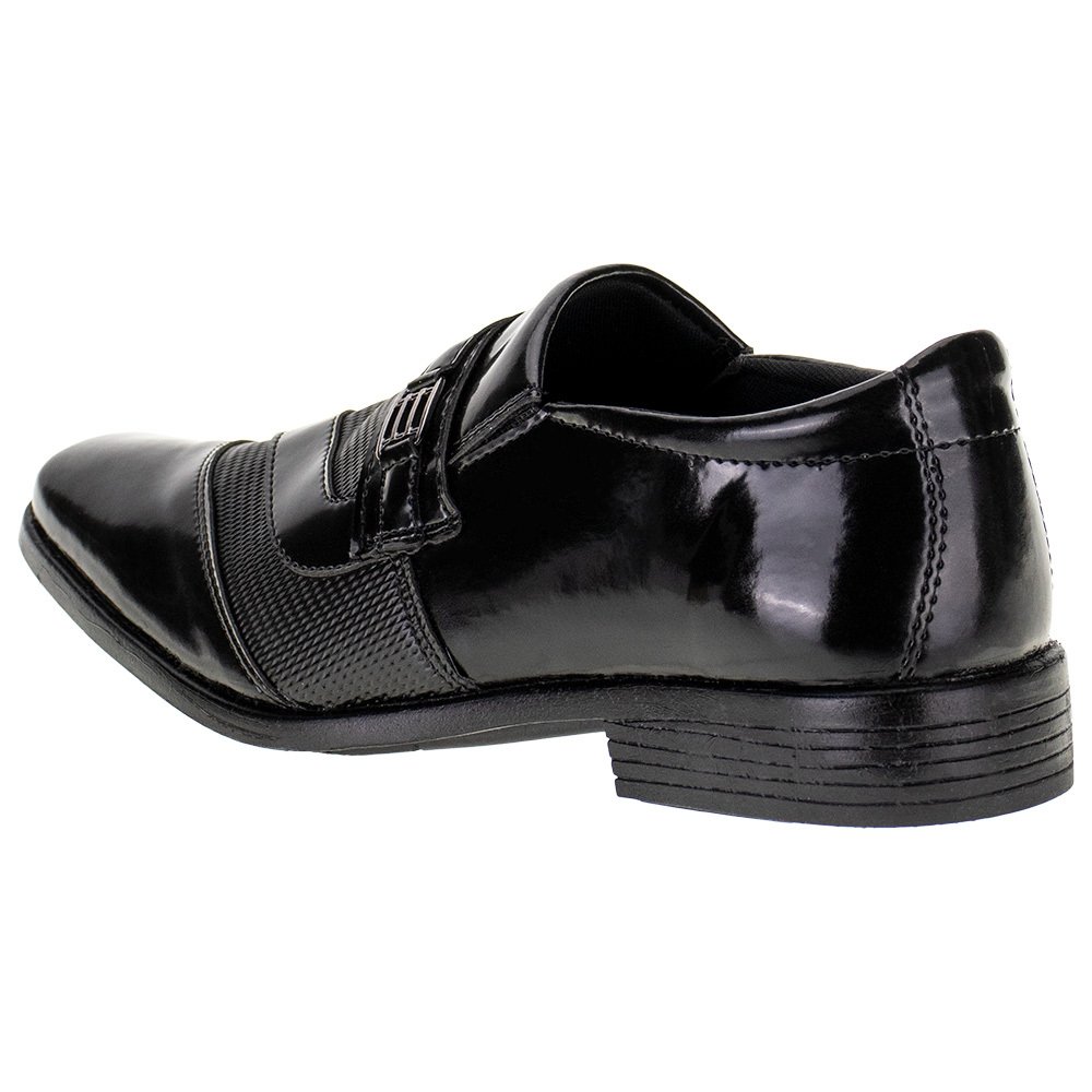 SAPATO MASCULINO SOCIAL POLO START - 825 Preto 3