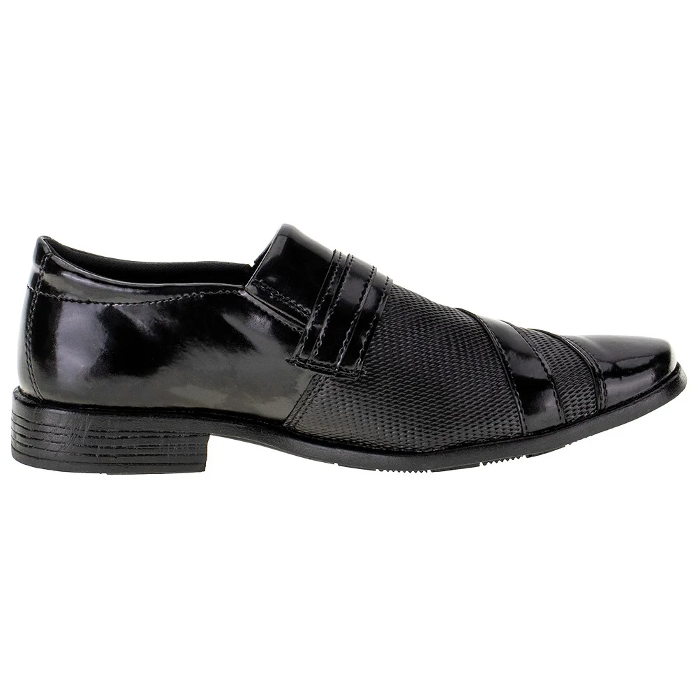 SAPATO MASCULINO SOCIAL POLO START - 825 Preto 5