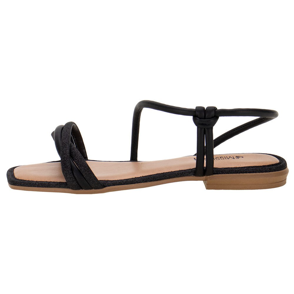 SANDÁLIA FEMININA RASTEIRA MISSISSIPI - Q9661  Preto 2