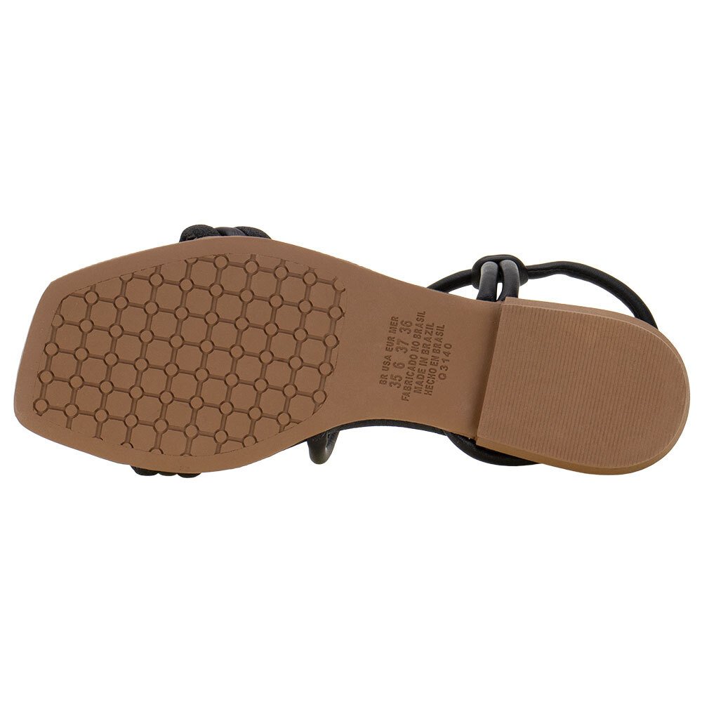 SANDÁLIA FEMININA RASTEIRA MISSISSIPI - Q9661  Preto 4