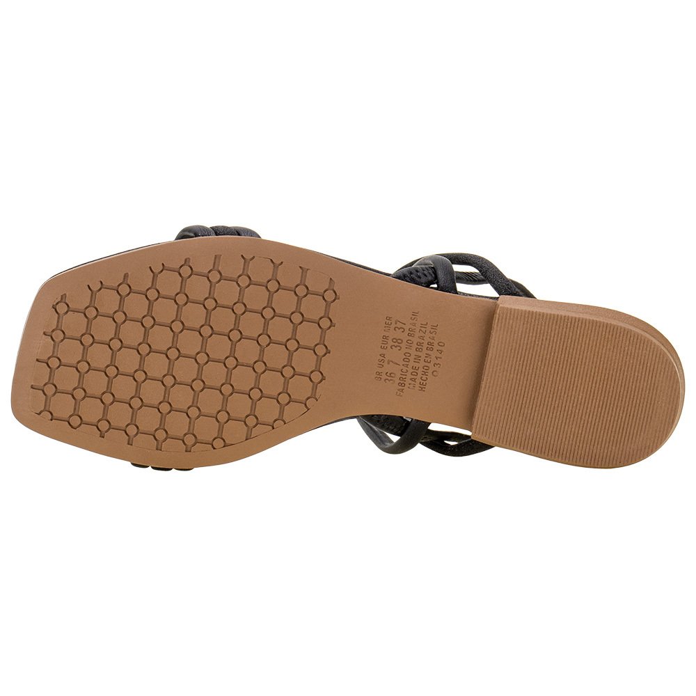 SANDÁLIA FEMININA RASTEIRA MISSISSIPI - Q9662  Preto 4