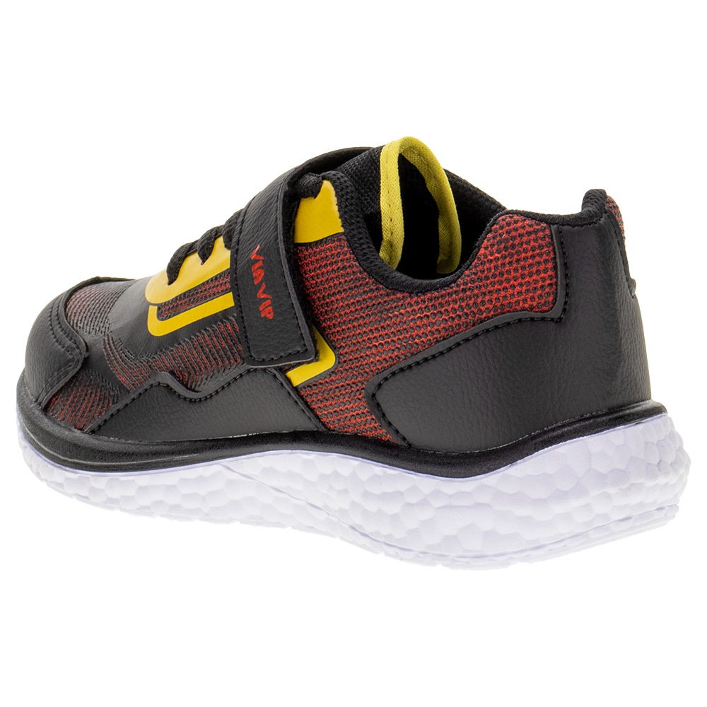 TÊNIS INFANTIL VIA VIP - VV9512  Preto 3