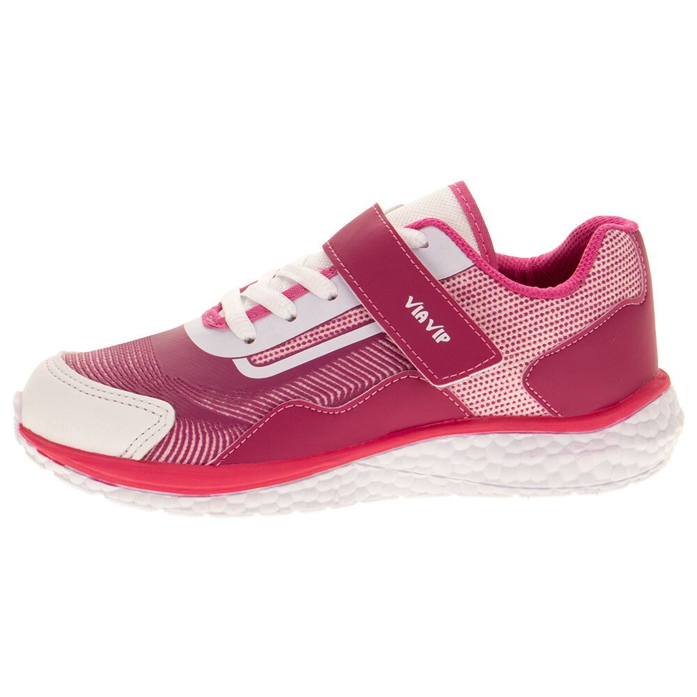 TÊNIS INFANTIL VIA VIP - VV9512  Rosa 2
