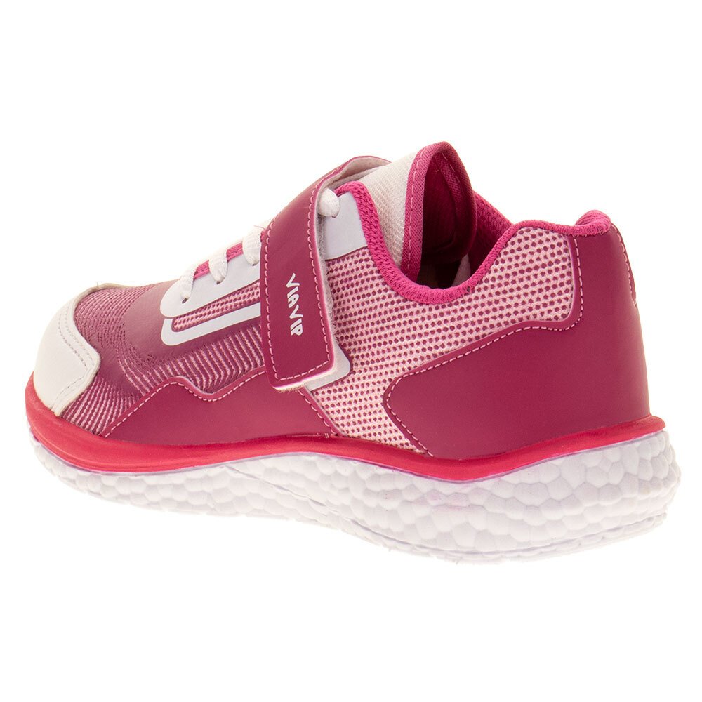 TÊNIS INFANTIL VIA VIP - VV9512  Rosa 3