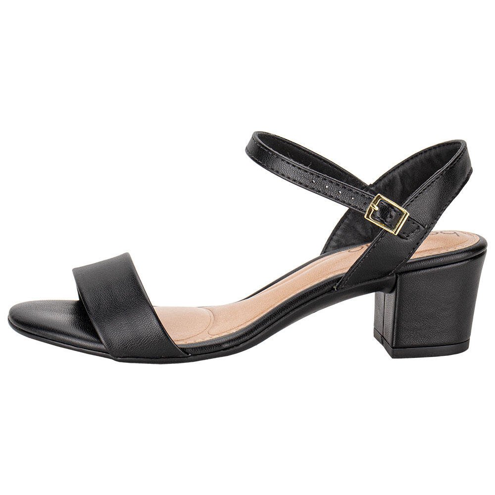 SANDÁLIA FEMININA SALTO GROSSO BEIRA RIO - 82461176  Preto 2