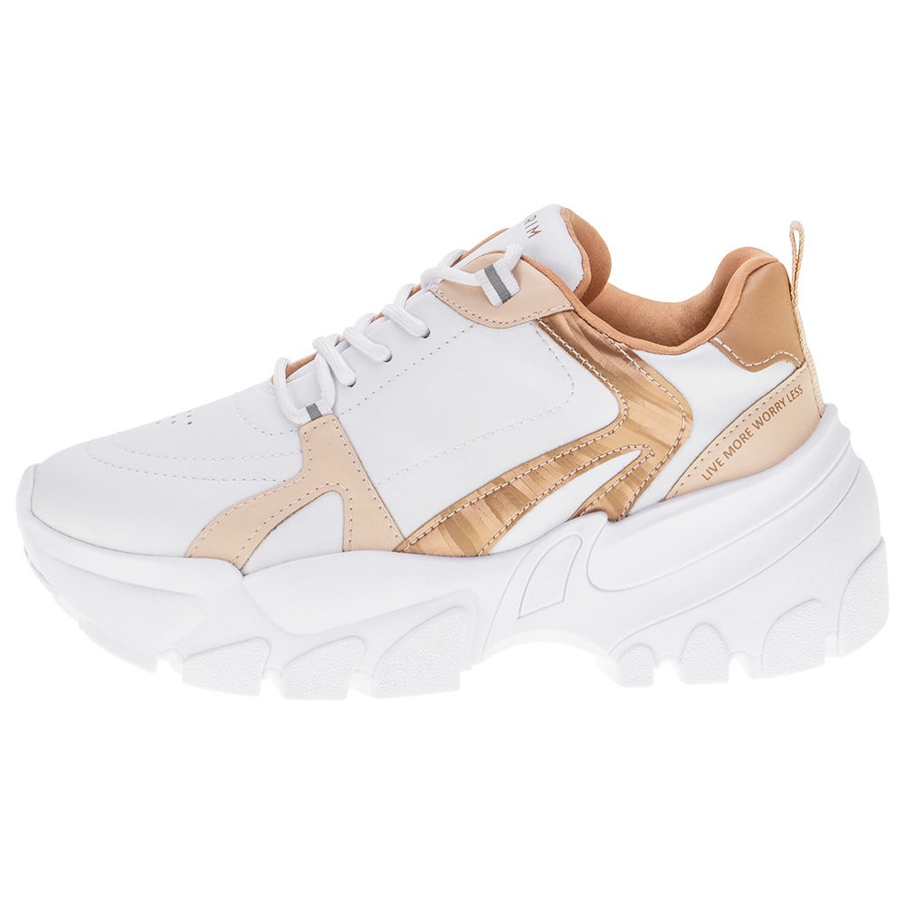 TÊNIS FEMININO DAD SNEAKER RAMARIM - 2385204  Branco 2