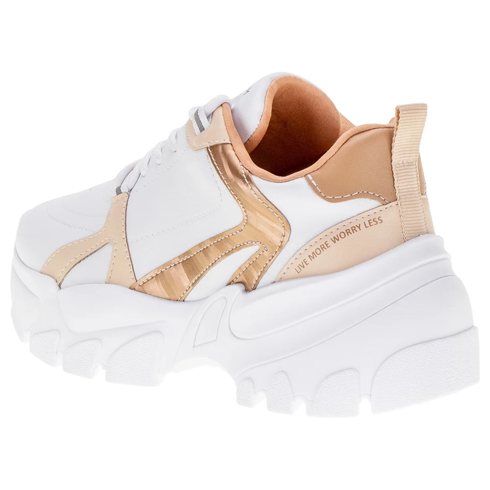 TÊNIS FEMININO DAD SNEAKER RAMARIM - 2385204  Branco 3