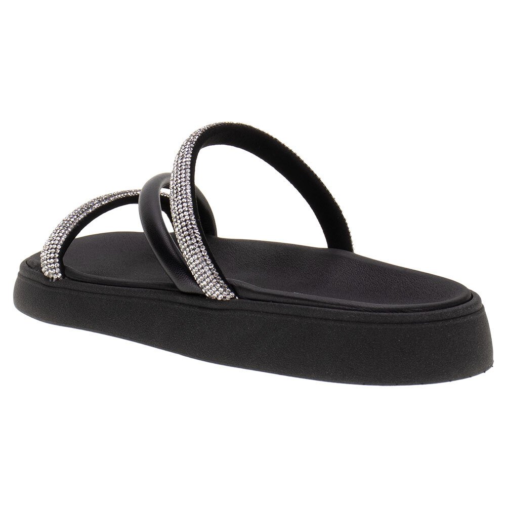 SANDÁLIA FEMININA FLAT MOLECA - 5469121  Preto 3