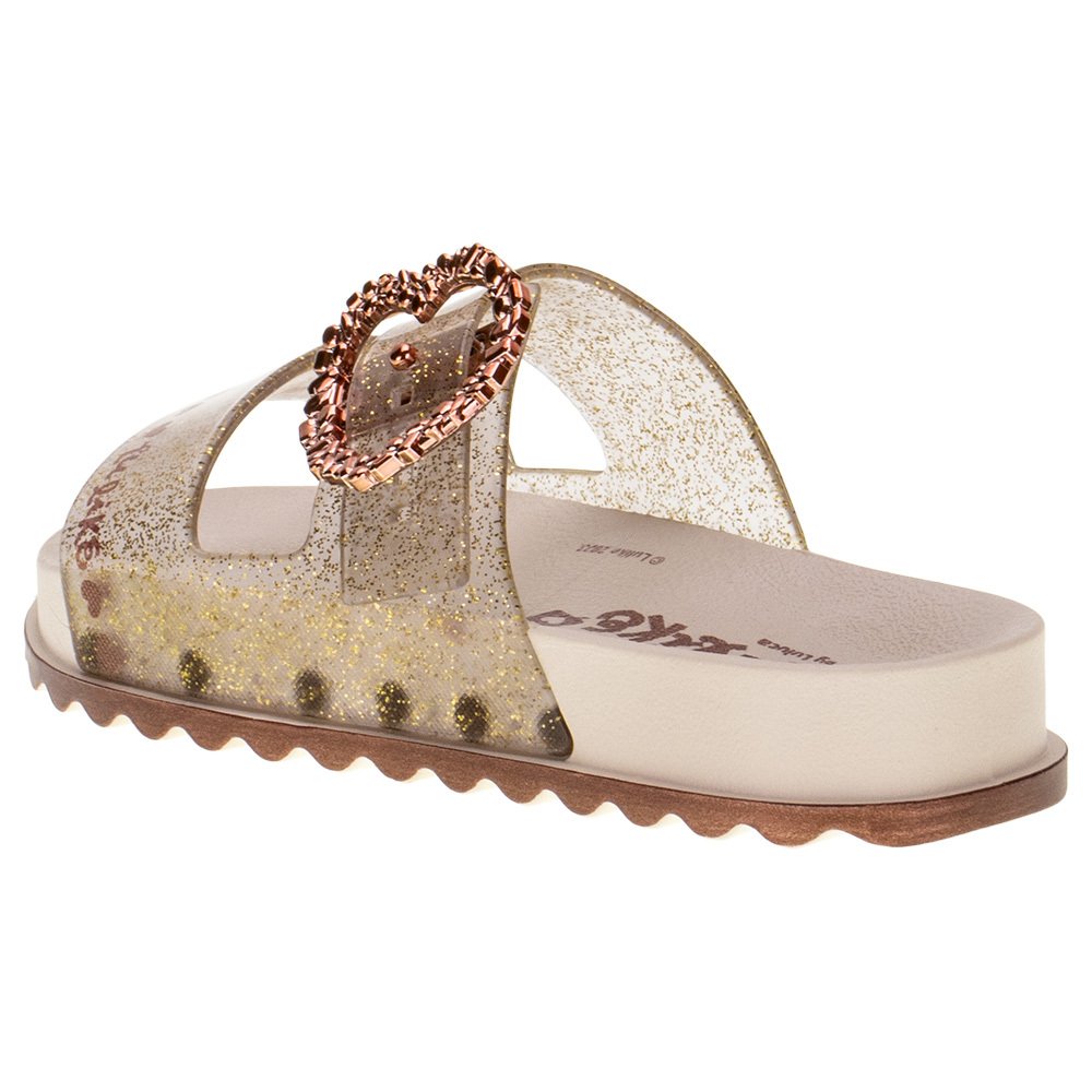 SANDÁLIA INFANTIL SLIDE LULUCA STAR GRENDENE KIDS - 22441 Bege 3