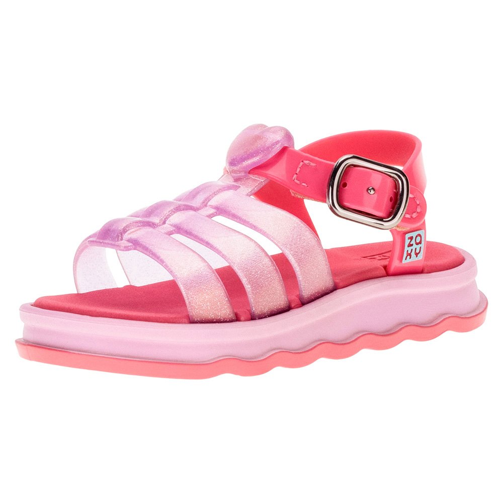 SANDÁLIA BABY POWER ZAXYNINA - 18859 Rosa 1