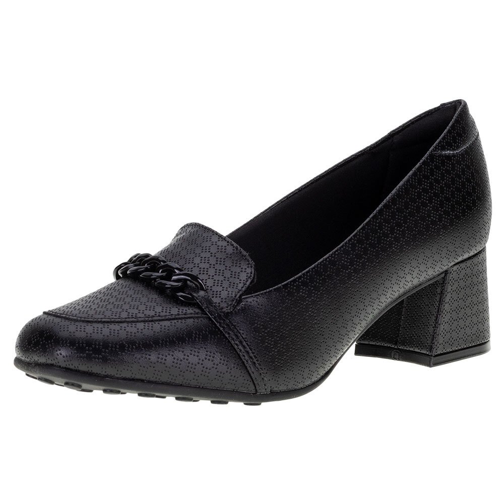 SAPATO FEMININO SALTO GROSSO MODARE - 7373107  Preto 1