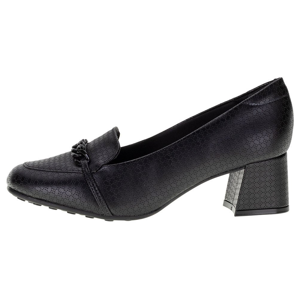 SAPATO FEMININO SALTO GROSSO MODARE - 7373107  Preto 2