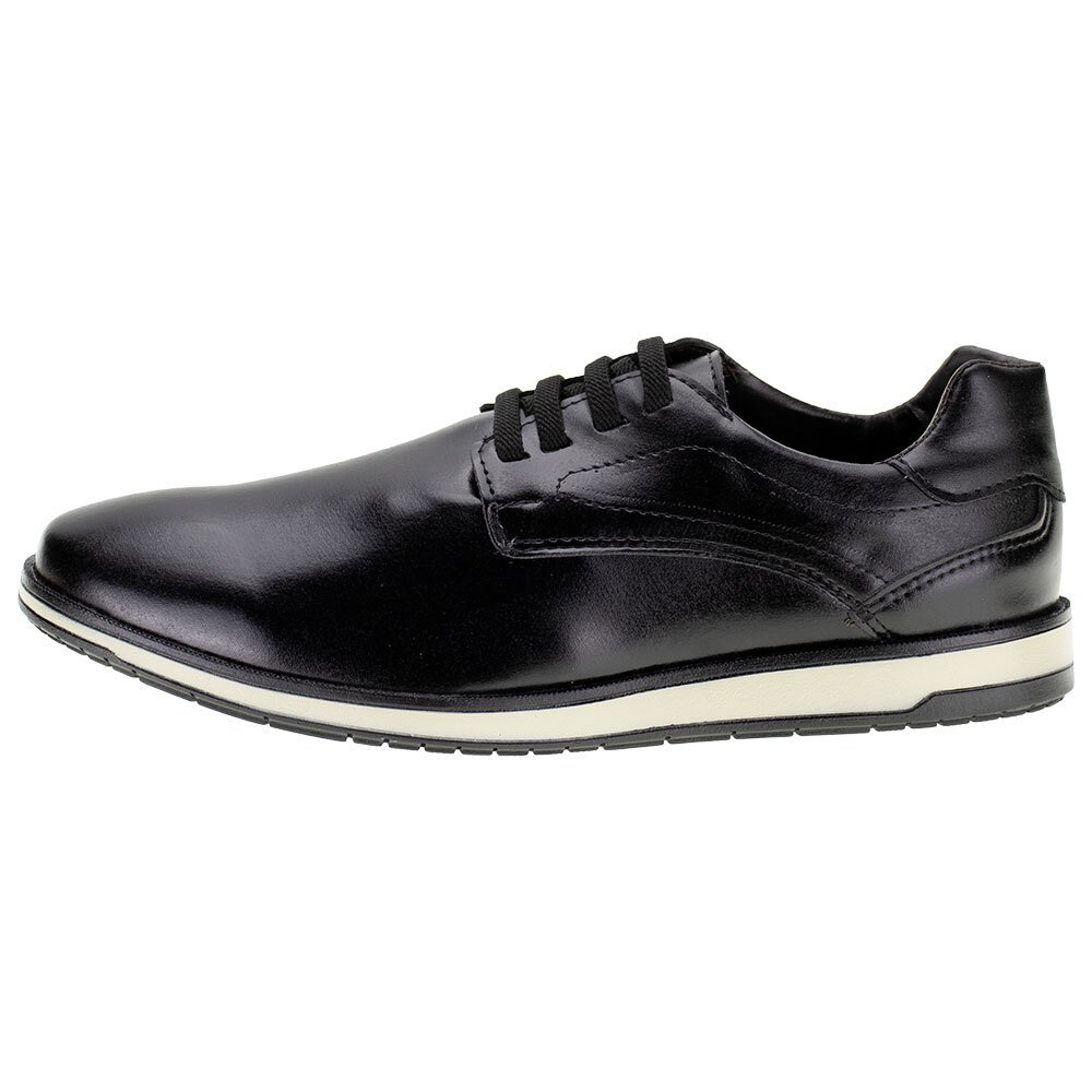SAPATO MASCULINO SOCIAL FRANSHOES - FP2017  Preto 2