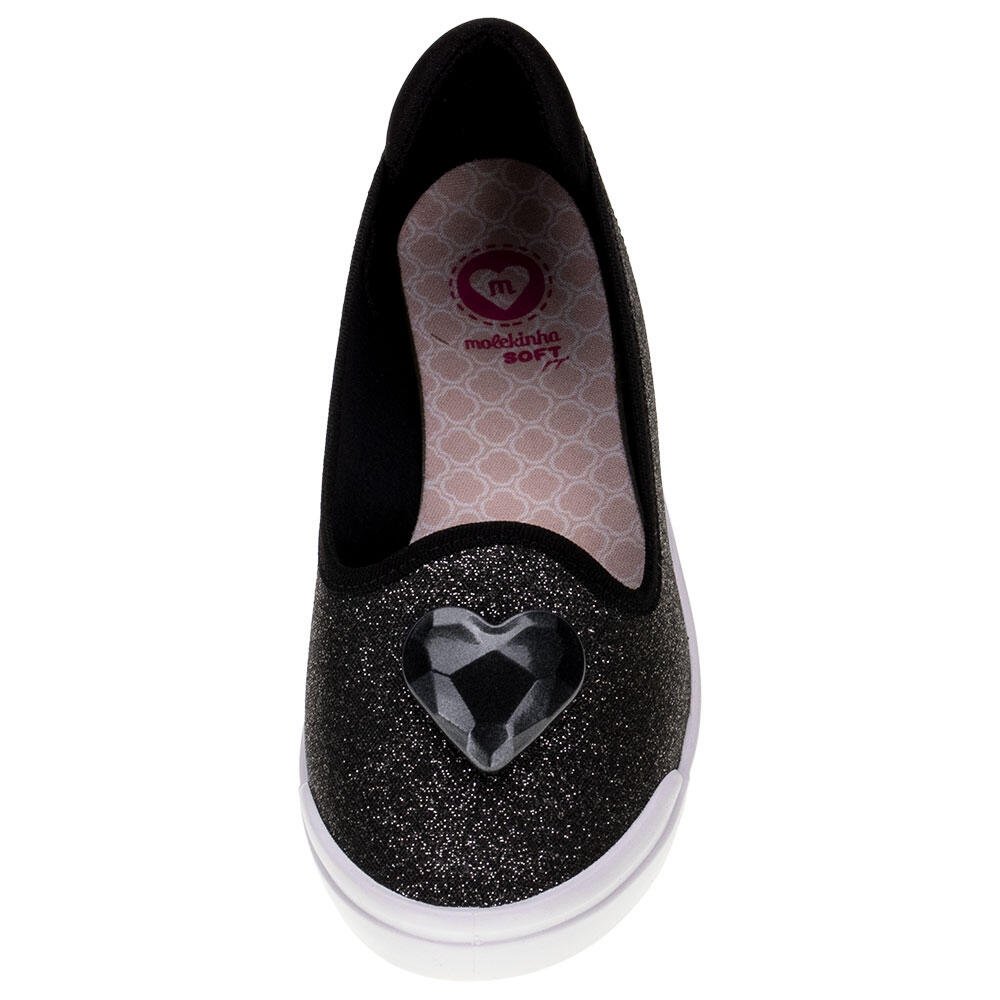 SAPATILHA INFANTIL MOLEKINHA - 2505266  Preto 5
