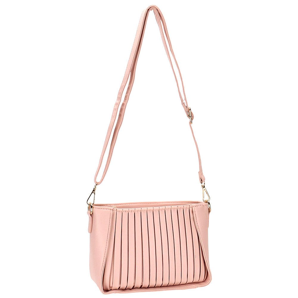 BOLSA FEMININA TRANSVERSAL FUSECO - WBFT82110  Rosa 5