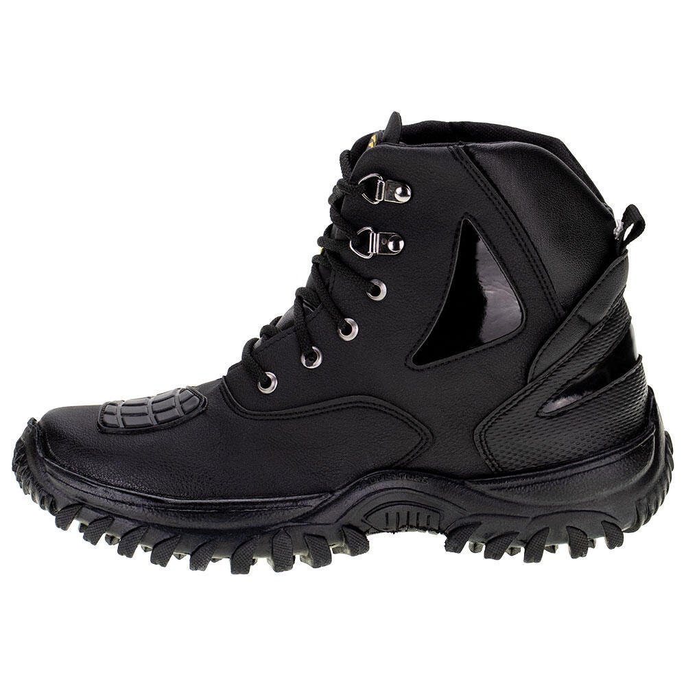 BOTA MASCULINA COTURNO MOTO XT XTREME - 6000  Preto 2