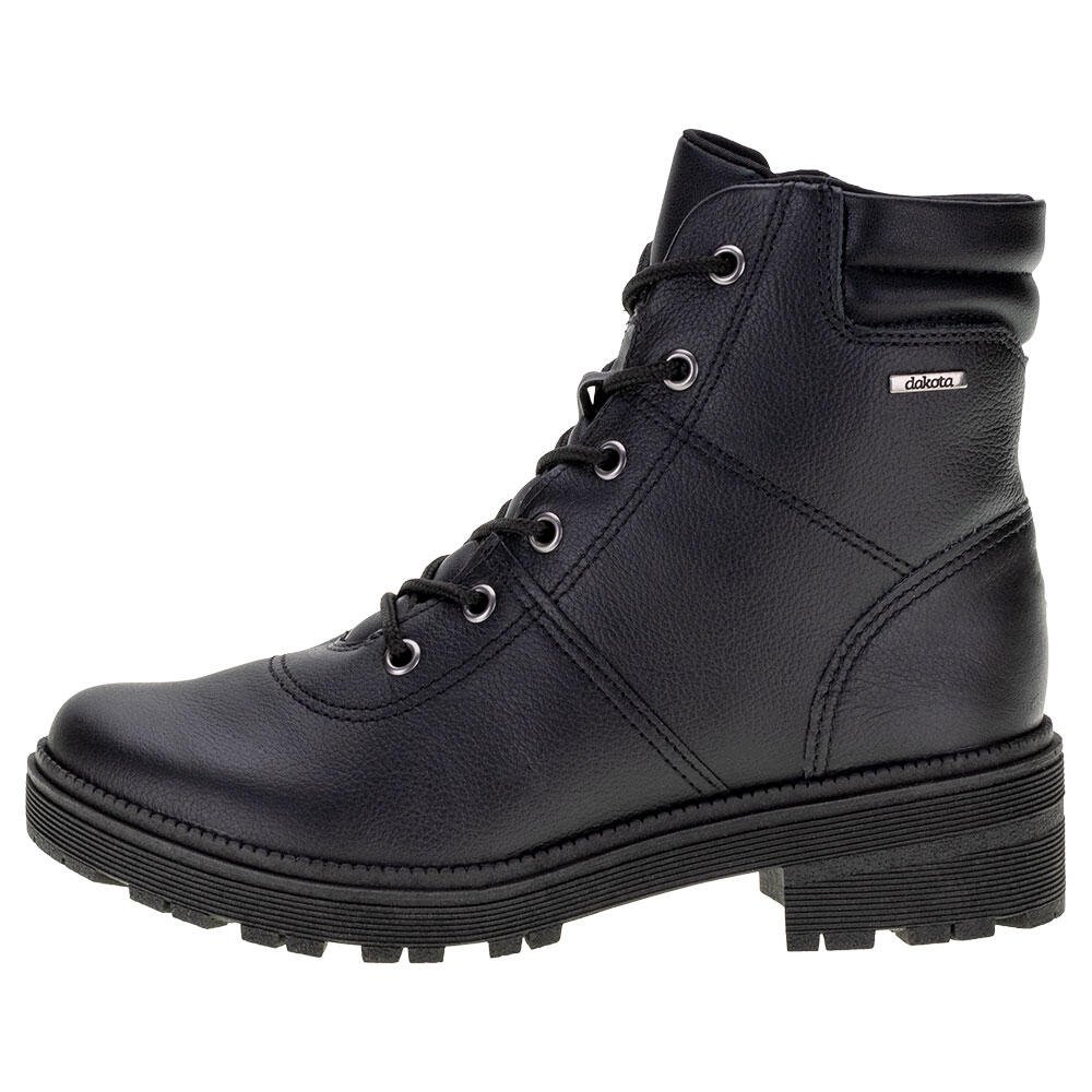 BOTA FEMININA COTURNO DAKOTA - G5681  Preto 2